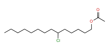 6-Chlorotetradecyl acetate